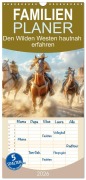Cover-Bild zum Titel 'Familienplaner 2026 - Den Wilden Westen hautnah erfahren mit 5 Spalten (Wandkalender, 21 x 45 cm) CALVENDO' von 'Liselotte Brunner-Klaus'