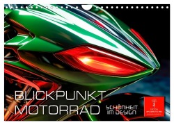 Cover-Bild zum Titel 'Blickpunkt Motorrad Schönheit im Design (Wandkalender 2026 DIN A4 quer), CALVENDO Monatskalender' von 'Peter Roder'