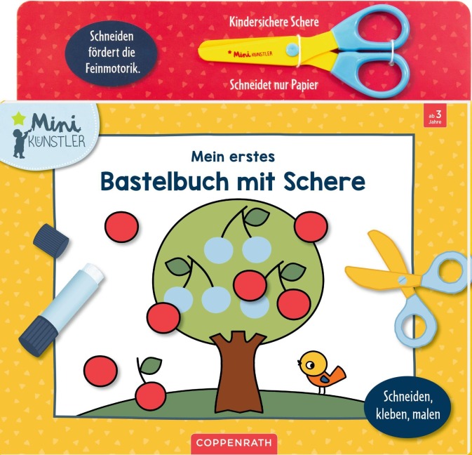 Mein erstes Bastelbuch mit Schere - 