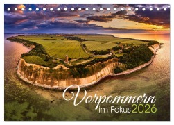 Cover-Bild zum Titel 'Vorpommern im Fokus (Tischkalender 2026 DIN A5 quer), CALVENDO Monatskalender' von 'Stefan Dinse'