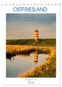 Ostfriesland - Fotos von forstfotografie (Tischkalender 2026 DIN A5 hoch), CALVENDO Monatskalender - Holger Forst