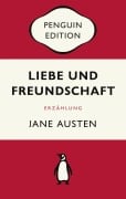 Cover-Bild zum Titel 'Liebe und Freundschaft' von 'Jane Austen'