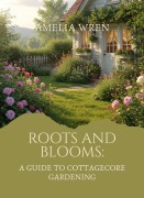 Cover-Bild zum Titel 'Roots and Blooms: A Guide to Cottagecore Gardening' von 'Amelia Wren'