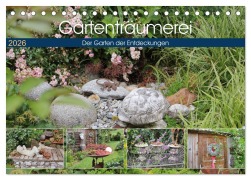 Cover-Bild zum Titel 'Gartenträumerei (Tischkalender 2026 DIN A5 quer), CALVENDO Monatskalender' von 'Katrin Lantzsch'