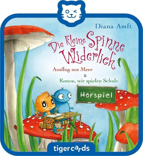 tigercard - Die kleine Spinne Widerlich - Zwei Geschichten (Ausflug ans Meer & Komm, wir spielen Schule) - 