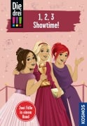 Cover-Bild zum Titel 'Die drei !!!, 1,2,3 - Showtime!' von 'Mira Sol, Ann-Katrin Heger'