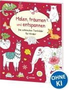 Cover-Bild zum Titel 'Malen, träumen und entspannen - Die schönsten Tierbilder für Kinder' von ''