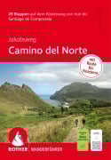 Cover-Bild zum Titel 'Jakobsweg - Camino del Norte, Rother Wanderführer' von 'Cordula Rabe'