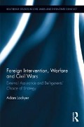 Cover-Bild zum Titel 'Foreign Intervention, Warfare and Civil Wars' von 'Adam Lockyer'