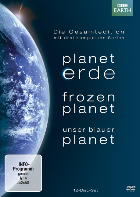 Planet Erde & Frozen Planet & Unser Blauer Planet - 