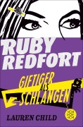 Cover-Bild zum Titel 'Ruby Redfort - Giftiger als Schlangen' von 'Lauren Child'