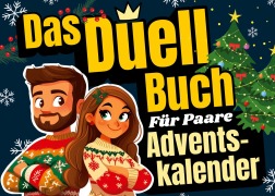Cover-Bild zum Titel 'Adventskalender für Paare - Das Duell-Buch' von 'Maximilian Freude'
