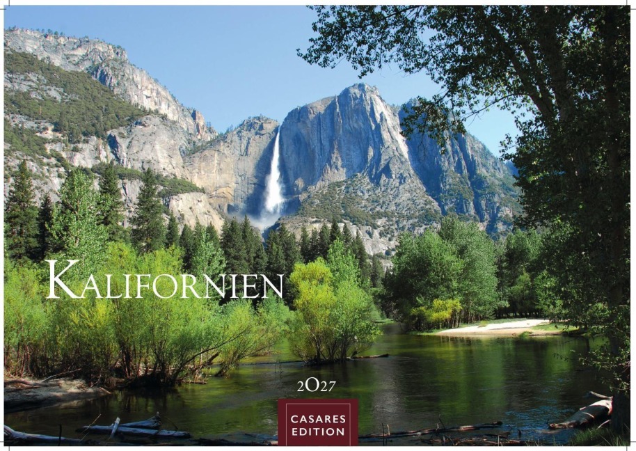 Kalifornien Kalender 2027 - Wandkalender | Fotokalender Nordamerika 35x50cm - Faszinierende Westküste mit ikonischen Motiven von Küste, Wüste und Metropolen - 