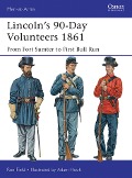 Cover-Bild zum Titel 'Lincoln's 90-Day Volunteers 1861' von 'Ron Field'