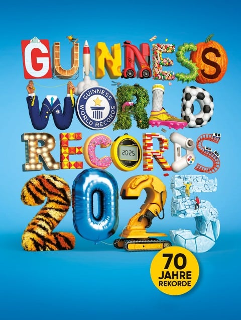 GUINNESS WORLD RECORDS 2025: Das beliebte Rekorde-Buch für Kinder und Erwachsene, Kinderbuch ab 8 Jahre und tolle Geschenkidee - 