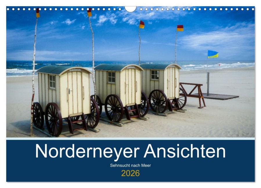 Norderneyer Ansichten (Wandkalender 2026 DIN A3 quer), CALVENDO Monatskalender - Thorsten Kleinfeld