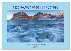 Cover-Bild zum Titel 'Norwegens Lofoten (Wandkalender 2026 DIN A2 quer), CALVENDO Monatskalender' von ''