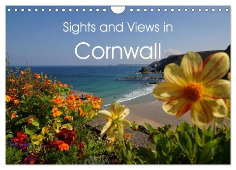 Sights and Views in Cornwall (Wall Calendar 2024 DIN A4 landscape), CALVENDO 12 Month Wall Calendar - Ulrike Schaefer