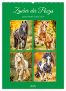 Cover-Bild zum Titel 'Zauber der Ponys. Kleine Pferde in der Natur (Wandkalender 2026 DIN A2 hoch), CALVENDO Monatskalender' von 'Rose Hurley'
