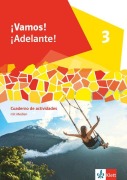 Cover-Bild zum Titel '¡Vamos! ¡Adelante! 3. Cuaderno de actividades mit Medien 3. Lernjahr' von ''