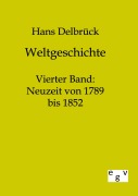 Cover-Bild zum Titel 'Weltgeschichte' von 'Hans Delbrück'