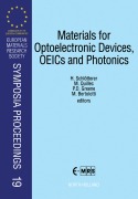 Cover-Bild zum Titel 'Materials for Optoelectronic Devices, OEICs and Photonics' von ''