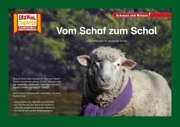 Cover-Bild zum Titel 'Vom Schaf zum Schal / Kamishibai Bildkarten' von ''
