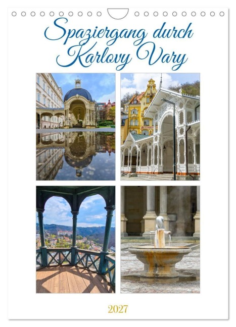 Spaziergang durch Karlovy Vary (Wandkalender 2027 DIN A4 hoch), CALVENDO Monatskalender - Kerstin Waurick