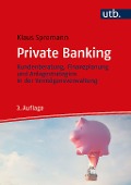 Cover-Bild zum Titel 'Private Banking' von 'Klaus Spremann'