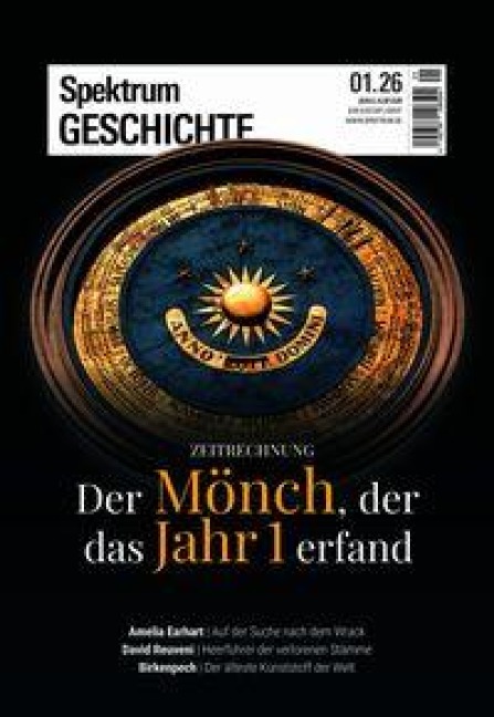 Spektrum Geschichte 1/2026 - Der Mönch, der das Jahr 1 erfand - 