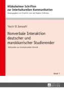 Cover-Bild zum Titel 'Nonverbale Interaktion deutscher und marokkanischer Studierender' von 'Yassir El Jamouhi'