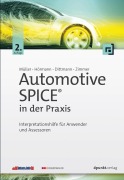 Cover-Bild zum Titel 'Automotive SPICE® in der Praxis' von 'Markus Müller, Klaus Hörmann, Lars Dittmann, Jörg Zimmer'