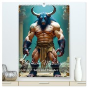 Cover-Bild zum Titel 'Griechische Mythologie - Götter, Helden und Monster (hochwertiger Premium Wandkalender 2026 DIN A2 hoch), Kunstdruck in Hochglanz' von 'Sell Pixs:Sell'