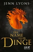 Cover-Bild zum Titel 'Der Name aller Dinge' von 'Jenn Lyons'