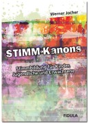 Cover-Bild zum Titel 'Stimm-Kanons' von 'Werner Jocher'