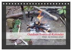 Cover-Bild zum Titel 'Outdoor-Survival-Kalender (Tischkalender 2027 DIN A5 quer), CALVENDO Monatskalender' von 'Xenia Schaad'