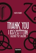 Cover-Bild zum Titel 'Thank you. I Led Zeppelin canzone per canzone' von 'Matteo Palombi'