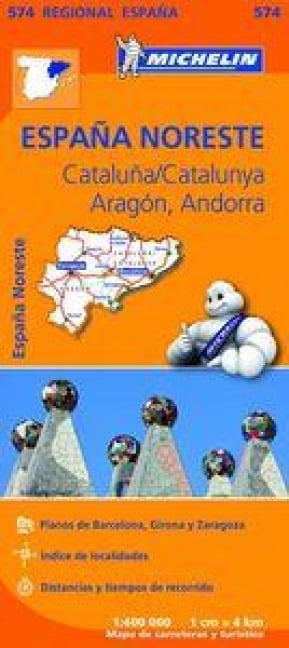 Spain Northeast 1:400 000 - 