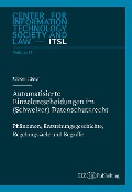 Cover-Bild zum Titel 'Automatisierte Einzelentscheidungen im (Schweizer) Datenschutzrecht' von 'Fabienne Suter'