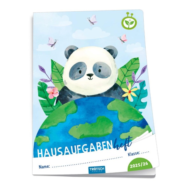 Trötsch Jahresbezogenes Hausaufgabenheft Grundschule Panda 25/26 - 