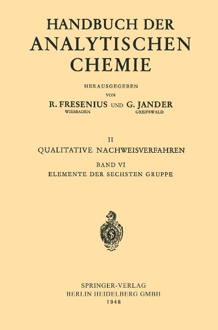 Elemente der Sechsten Gruppe - Otto Schmitz-Dumont, Mark von Stackelberg, Oldr¿ích Tomíc¿ek