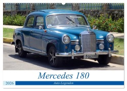 Cover-Bild zum Titel 'Auto-Legenden - Mercedes 180 (Wandkalender 2026 DIN A2 quer), CALVENDO Monatskalender' von 'Henning von Löwis of Menar'