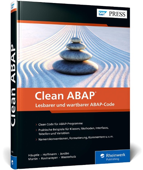 Clean ABAP - Klaus Haeuptle, Florian Hoffmann, Rodrigo Jordão, Michel Martin, Anagha Ravinarayan