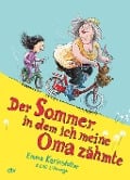 Cover-Bild zum Titel 'Der Sommer, in dem ich meine Oma zähmte' von 'Emma Karinsdotter'