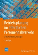 Cover-Bild zum Titel 'Betriebsplanung im öffentlichen Personennahverkehr' von 'Lars Schnieder'