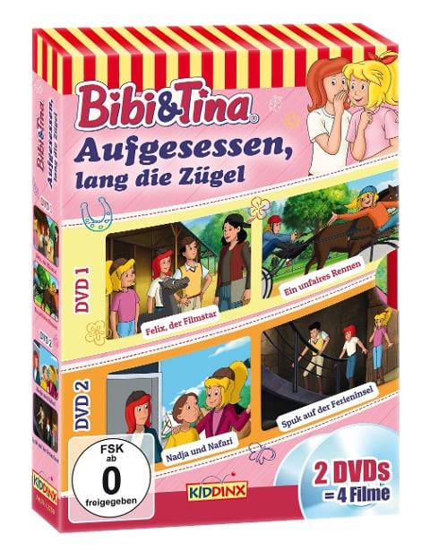 DVD-Box V:Aufgesessen,lang die Zügel - Bibi & Tina