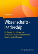 Cover-Bild zum Titel 'Wissenschaftsleadership' von 'Norbert Sack'