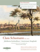Cover-Bild zum Titel 'Jubiläums-Liederalbum -14 Lieder für mittlere / tiefe Singstimme und Klavier-' von 'Clara Schumann'