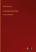 Cover-Bild zum Titel 'Le monde tel qu'il sera' von 'Émile Souvestre'