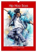 Hip Hop Boys. Dynamik und Energie (Wandkalender 2025 DIN A3 hoch), CALVENDO Monatskalender - Rose Hurley